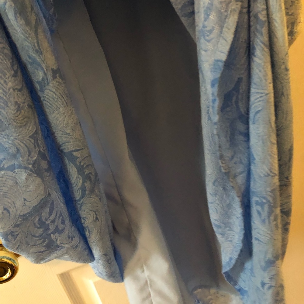 Hinge blue lake falling feathers dress (Nordstrom) XS - Picture 6 of 6
